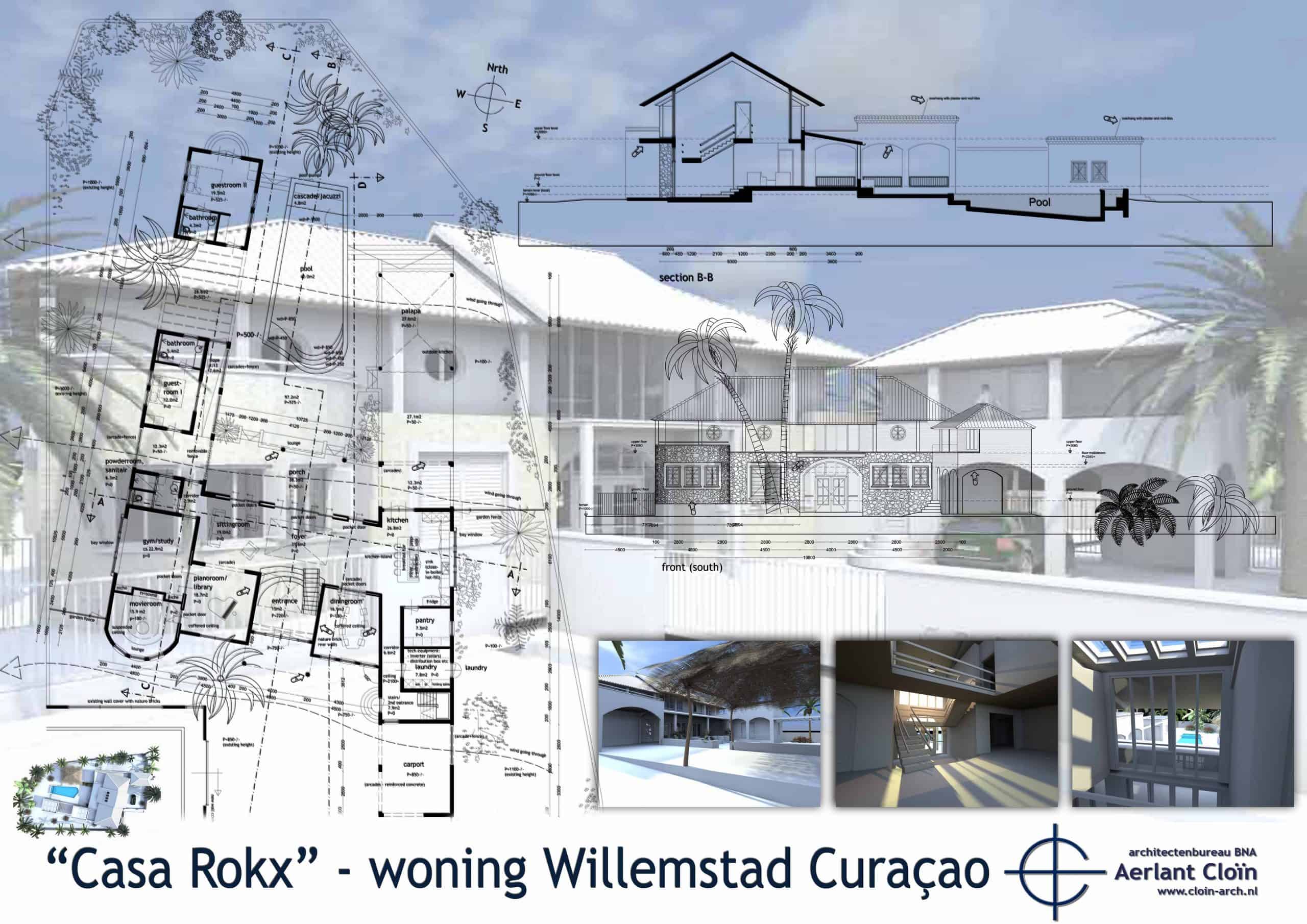 Casa Rokx, woning Willemstad Curaçao