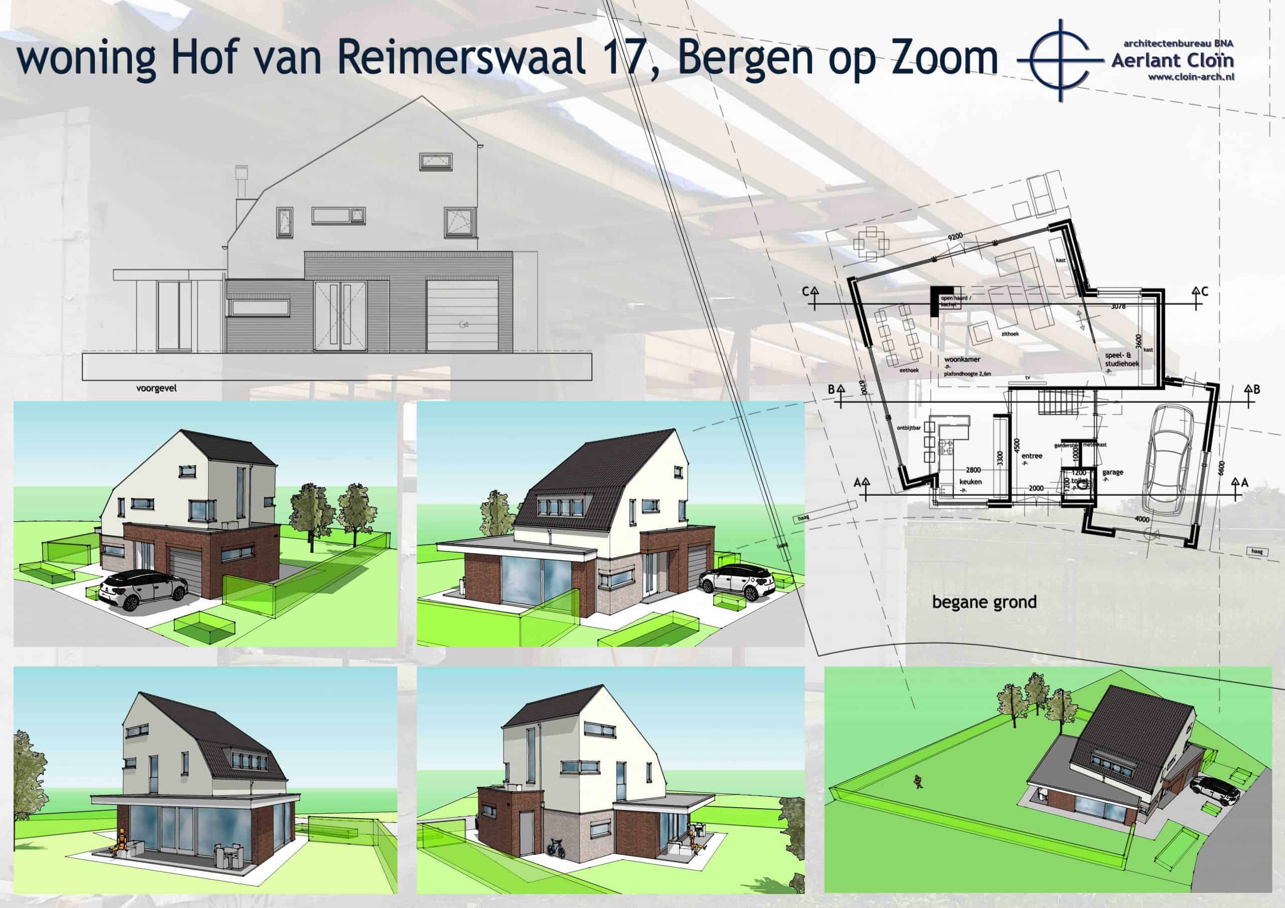 Particuliere woning aan de Hof van Reimerswaal in Bergen op Zoom